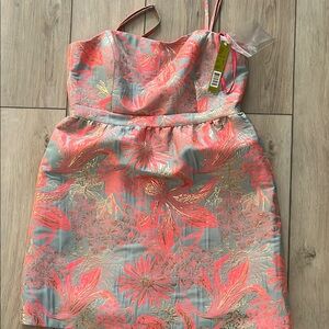 Giani Bernini Floral Dress in Knockout Pink!